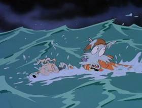 Screenshots from the 1995 Games Animation cartoon Cruisin