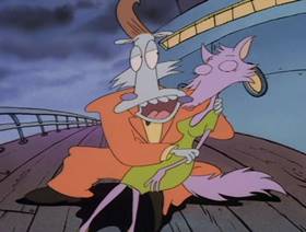 Screenshots from the 1995 Games Animation cartoon Cruisin