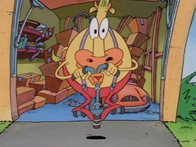 Screenshots from the 1995 Games Animation cartoon Junk Junkies