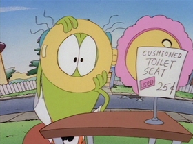 Screenshots from the 1995 Games Animation cartoon Junk Junkies