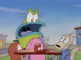 Screenshots from the 1995 Games Animation cartoon Junk Junkies