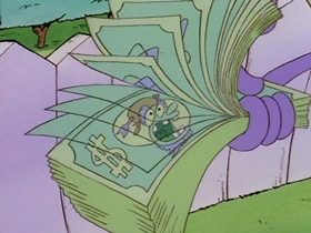 Screenshots from the 1995 Games Animation cartoon Junk Junkies