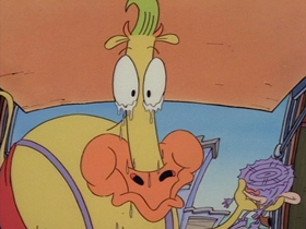 Screenshots from the 1995 Games Animation cartoon Junk Junkies