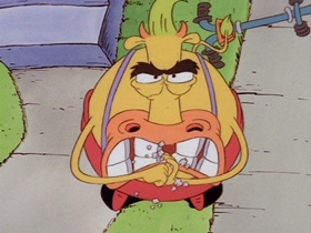 Screenshots from the 1995 Games Animation cartoon Junk Junkies