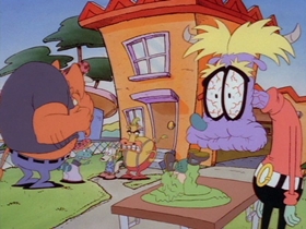 Screenshots from the 1995 Games Animation cartoon Junk Junkies