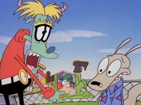 Screenshots from the 1995 Games Animation cartoon Junk Junkies