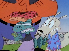 Screenshots from the 1995 Games Animation cartoon Junk Junkies