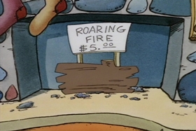 Screenshots from the 1995 Games Animation cartoon Snowballs