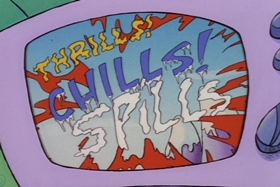 Screenshots from the 1995 Games Animation cartoon Snowballs