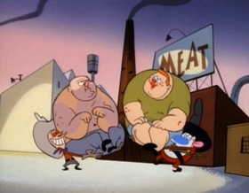 Screenshots from the 1995 Games Animation cartoon Galoot Wranglers