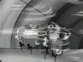 Screenshots from the 1995 Games Animation cartoon Space Dogged