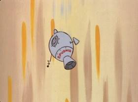 Screenshots from the 1995 Games Animation cartoon Space Dogged