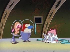 Screenshots from the 1995 Games Animation cartoon Space Dogged