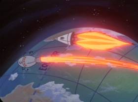 Screenshots from the 1995 Games Animation cartoon Space Dogged