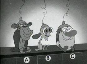 Screenshots from the 1995 Games Animation cartoon Space Dogged