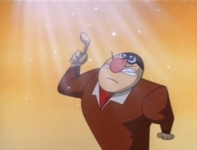 Screenshots from the 1995 Games Animation cartoon Feud for Sale