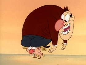 Screenshots from the 1995 Games Animation cartoon Feud for Sale