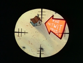 Screenshots from the 1995 Games Animation cartoon Feud for Sale