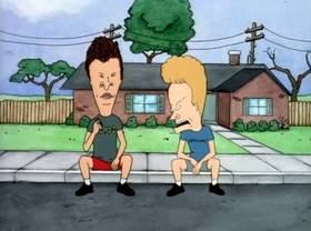 Screenshots from the 1995 Tenth Annual Industries cartoon Spare Me