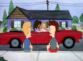 Screenshots from the 1995 Tenth Annual Industries cartoon Spare Me