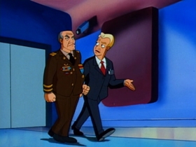 Screenshots from the 1995 Amblin Entertainment cartoon Das Mouse