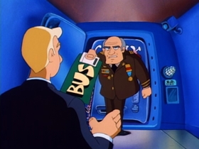 Screenshots from the 1995 Amblin Entertainment cartoon Das Mouse