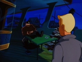 Screenshots from the 1995 Amblin Entertainment cartoon Das Mouse