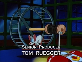 Screenshots from the 1995 Amblin Entertainment cartoon Das Mouse