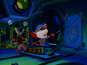 Screenshots from the 1995 Amblin Entertainment cartoon Das Mouse