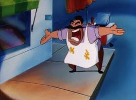 Screenshots from the 1995 Amblin Entertainment cartoon Gimme the Works