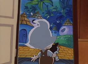 Screenshots from the 1995 Amblin Entertainment cartoon Buttons in Ows