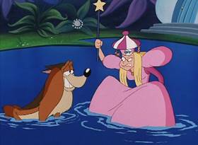 Screenshots from the 1995 Amblin Entertainment cartoon Buttons in Ows