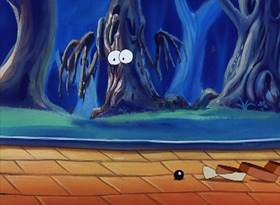 Screenshots from the 1995 Amblin Entertainment cartoon Buttons in Ows