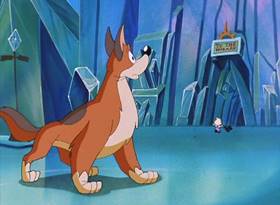 Screenshots from the 1995 Amblin Entertainment cartoon Buttons in Ows