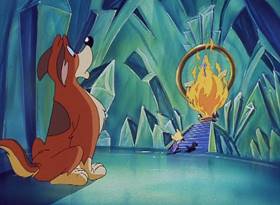 Screenshots from the 1995 Amblin Entertainment cartoon Buttons in Ows