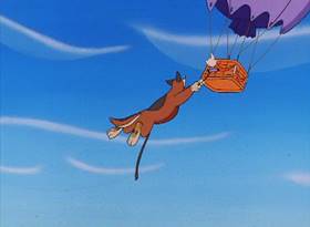 Screenshots from the 1995 Amblin Entertainment cartoon Buttons in Ows