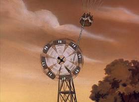 Screenshots from the 1995 Amblin Entertainment cartoon Buttons in Ows