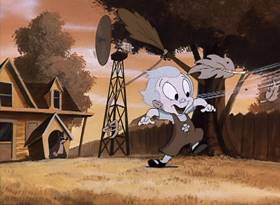 Screenshots from the 1995 Amblin Entertainment cartoon Buttons in Ows