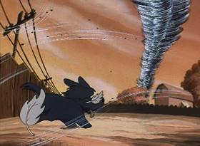 Screenshots from the 1995 Amblin Entertainment cartoon Buttons in Ows