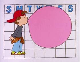 Screenshots from the 1995 Focus Design, Inc. cartoon $7.50 Once a Week