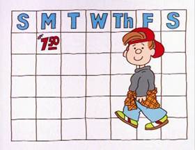 Screenshots from the 1995 Focus Design, Inc. cartoon $7.50 Once a Week