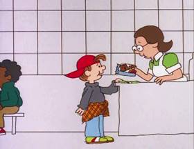 Screenshots from the 1995 Focus Design, Inc. cartoon $7.50 Once a Week