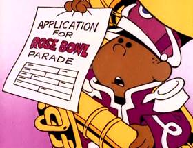 Screenshots from the 1995 Focus Design, Inc. cartoon Where The Money Goes