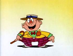 Screenshots from the 1995 Focus Design, Inc. cartoon Tax Man Max