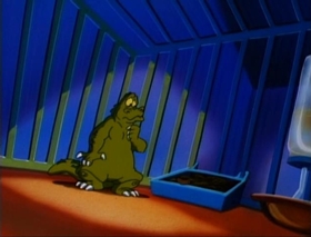 Screenshots from the 1995 Amblin Entertainment cartoon Tokyo Grows