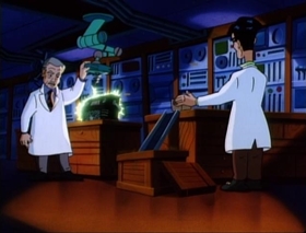 Screenshots from the 1995 Amblin Entertainment cartoon Tokyo Grows