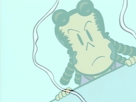 Screenshots from the 1995 CINAR cartoon Green Girl