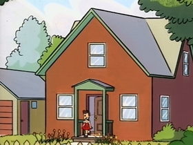 Screenshots from the 1995 CINAR cartoon Beautiful Lulu