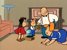 Screenshots from the 1995 CINAR cartoon Alvin