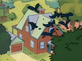 Screenshots from the 1995 CINAR cartoon Alvin